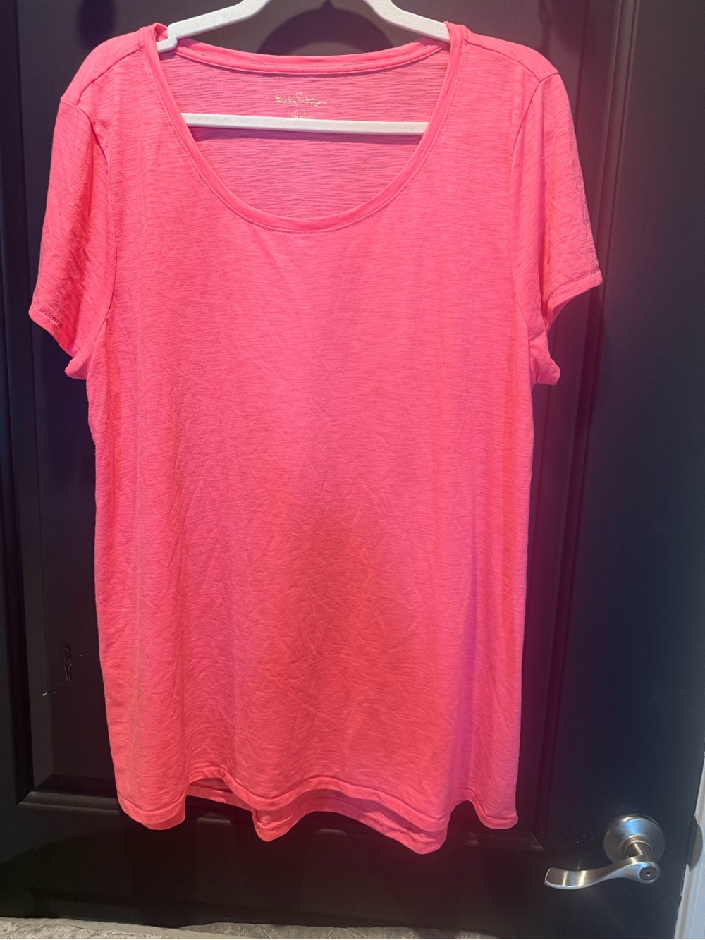 Lilly Pulitzer Scoop Neck Short Sleeve Tee